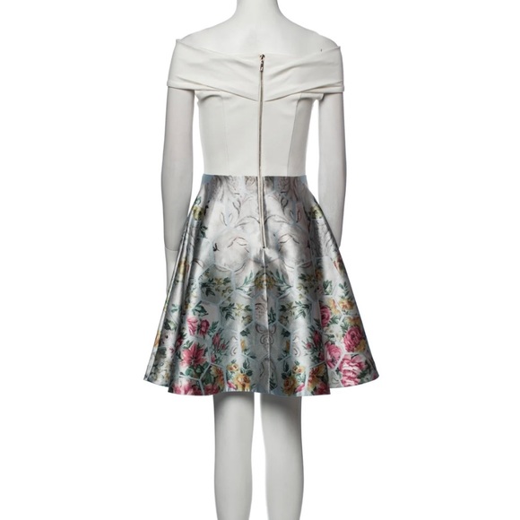 Ted Baker Printed Mini Dress - Picture 3 of 7